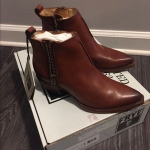 Frye Sacha Moto ankle boot